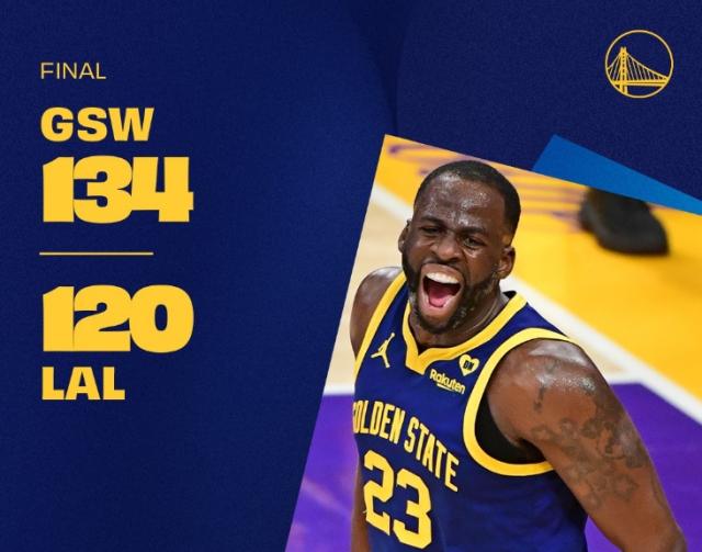 中国九游体育-勇士演出历史唯一震撼三分秀 压湖人抢附加赛先机